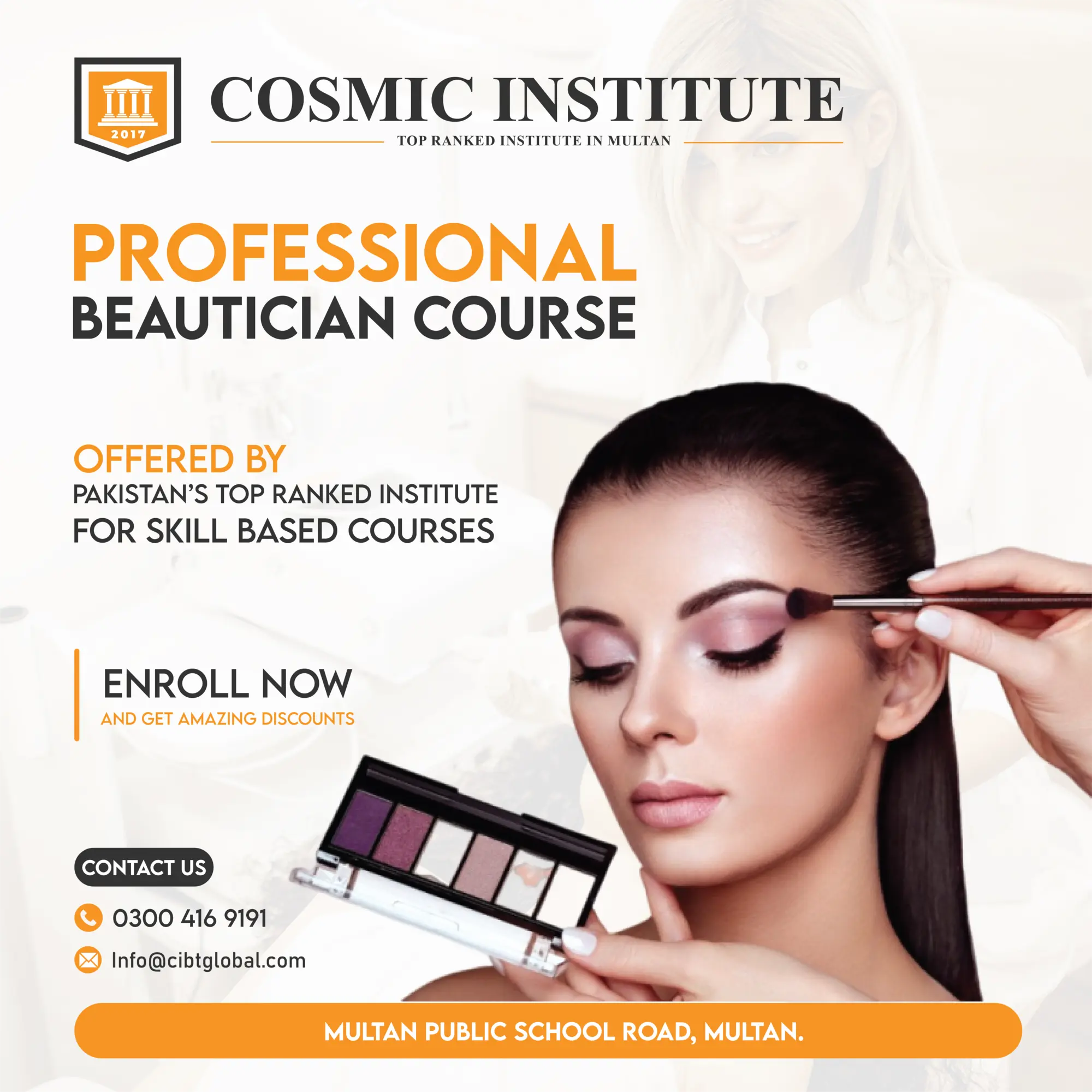 beautician course in multan